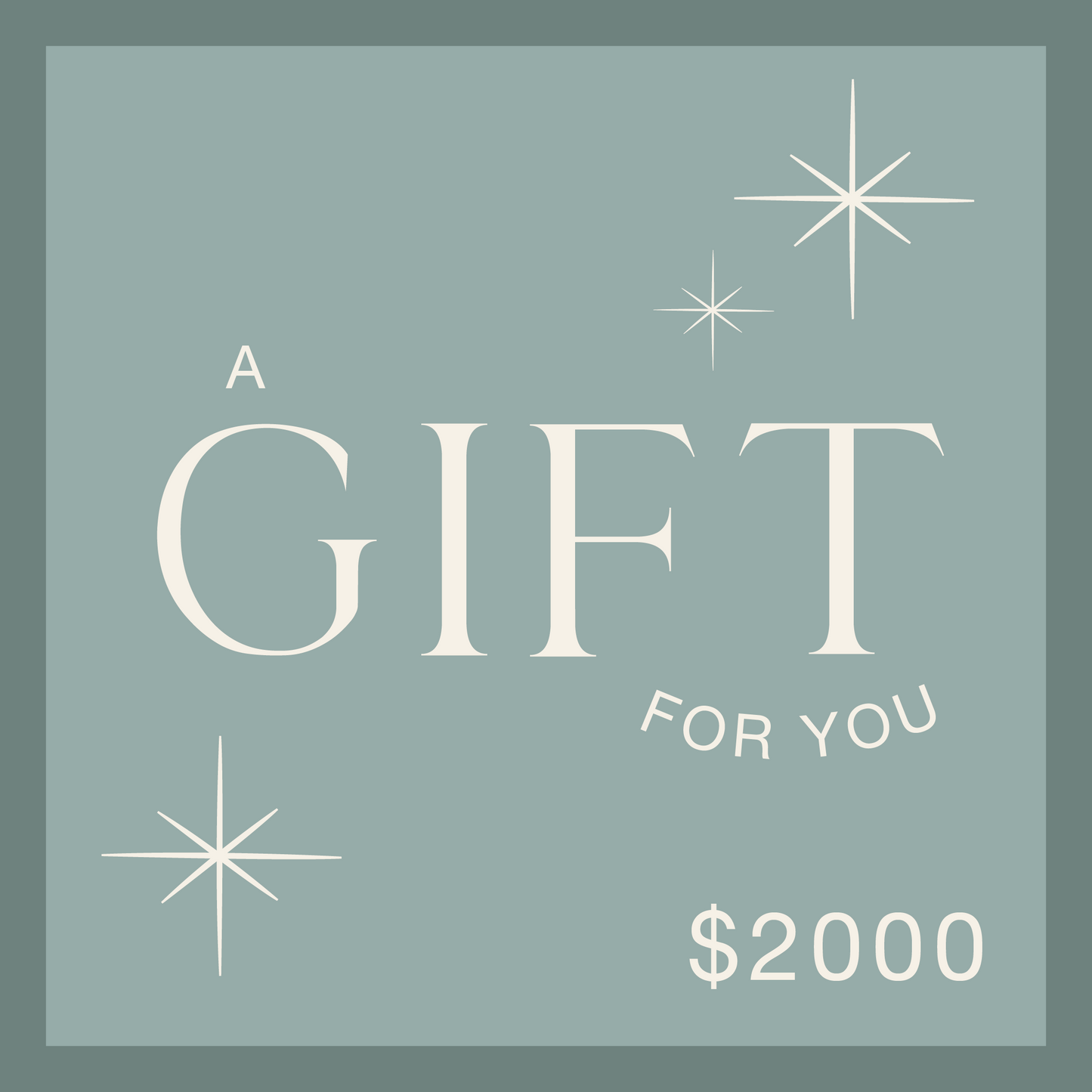 AMANZA GIFT CARD