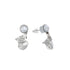 SEAZ ARETE DE PLATA .925 - arete de plata .925 con baño de oro 14K artesanal