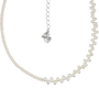 SODDI PEARL CHAIN - collar de plata .925 con baño de oro 14K artesanal