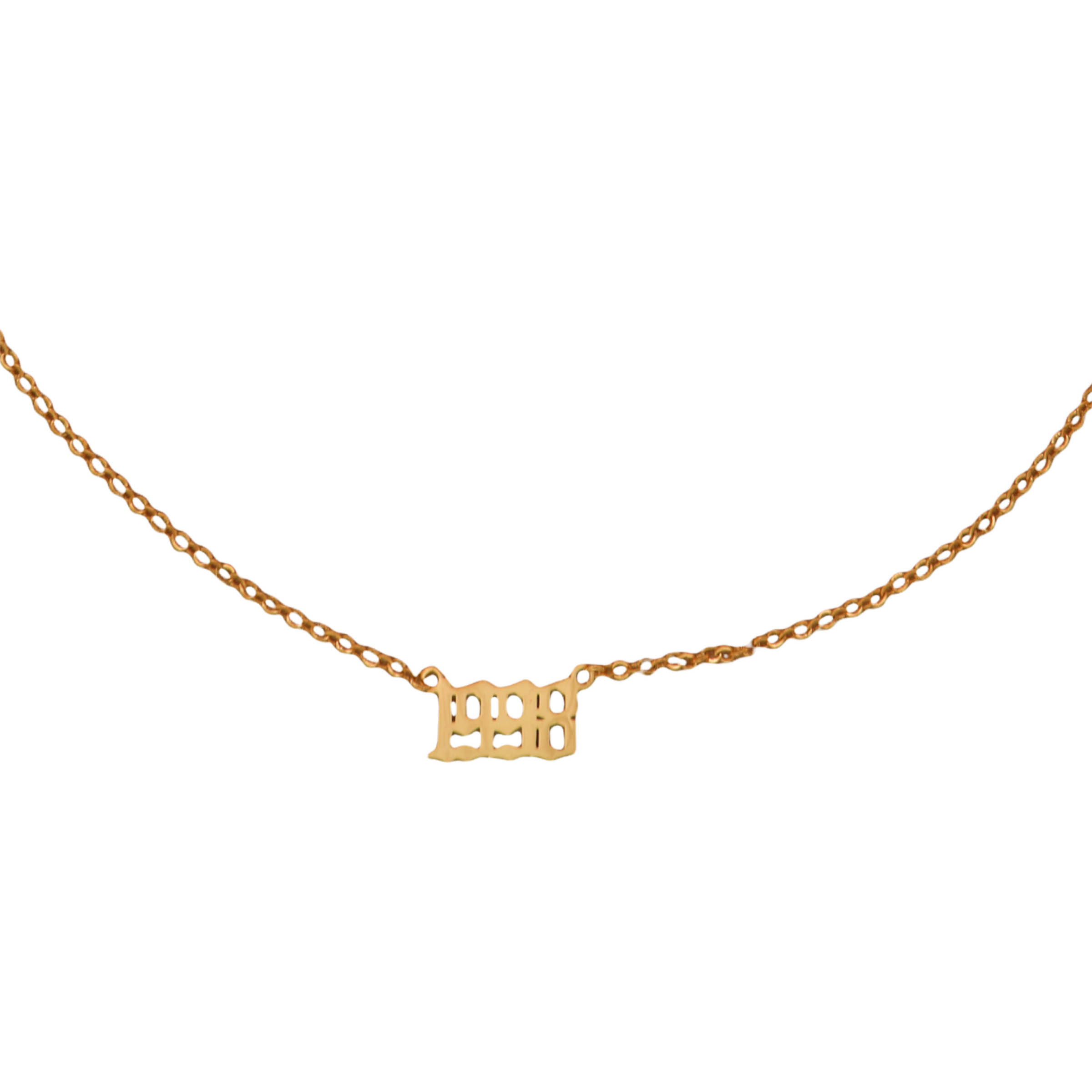 BAEZA NECKLACE - collar de plata .925 con baño de oro 14K artesanal