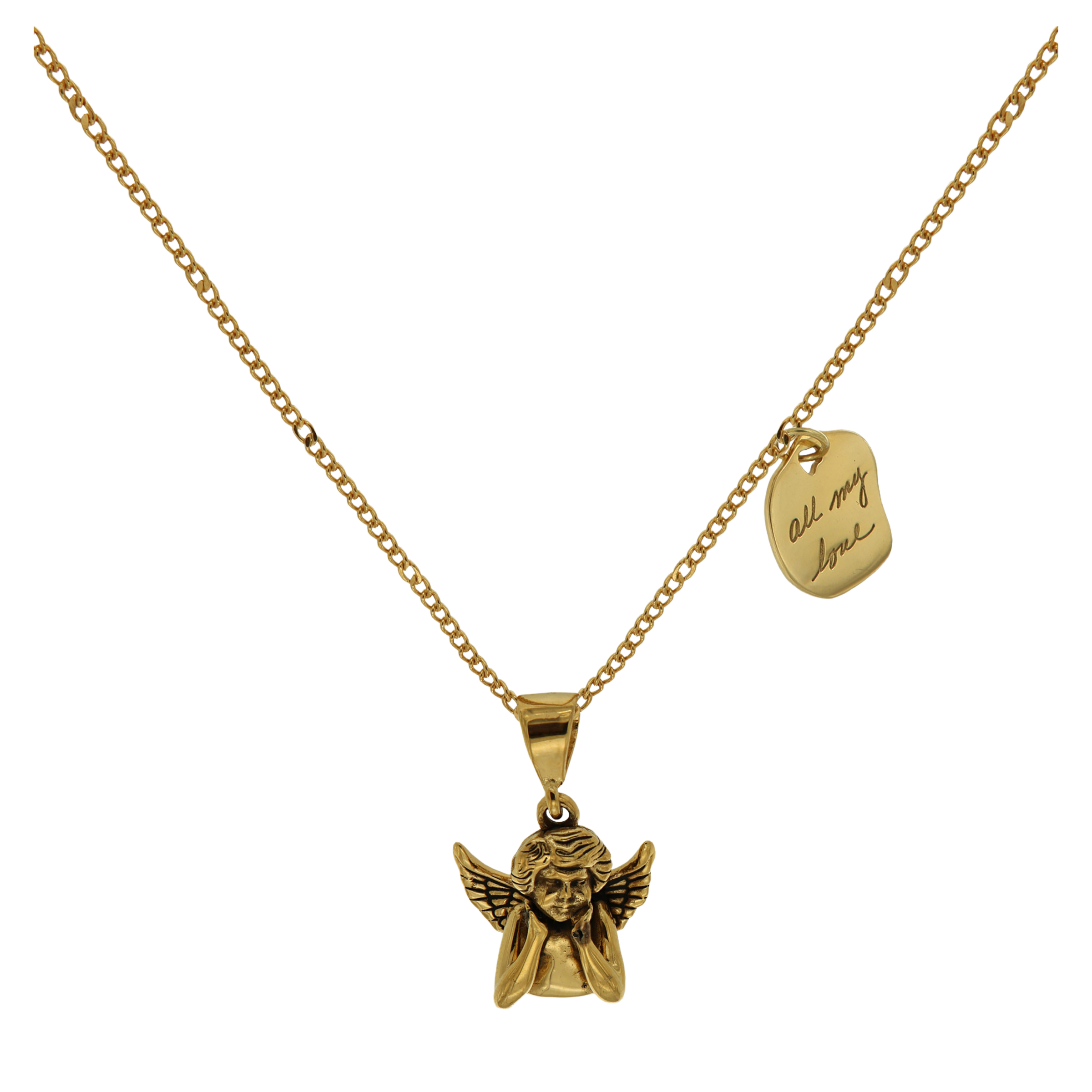 LENA ANGEL NECKLACE