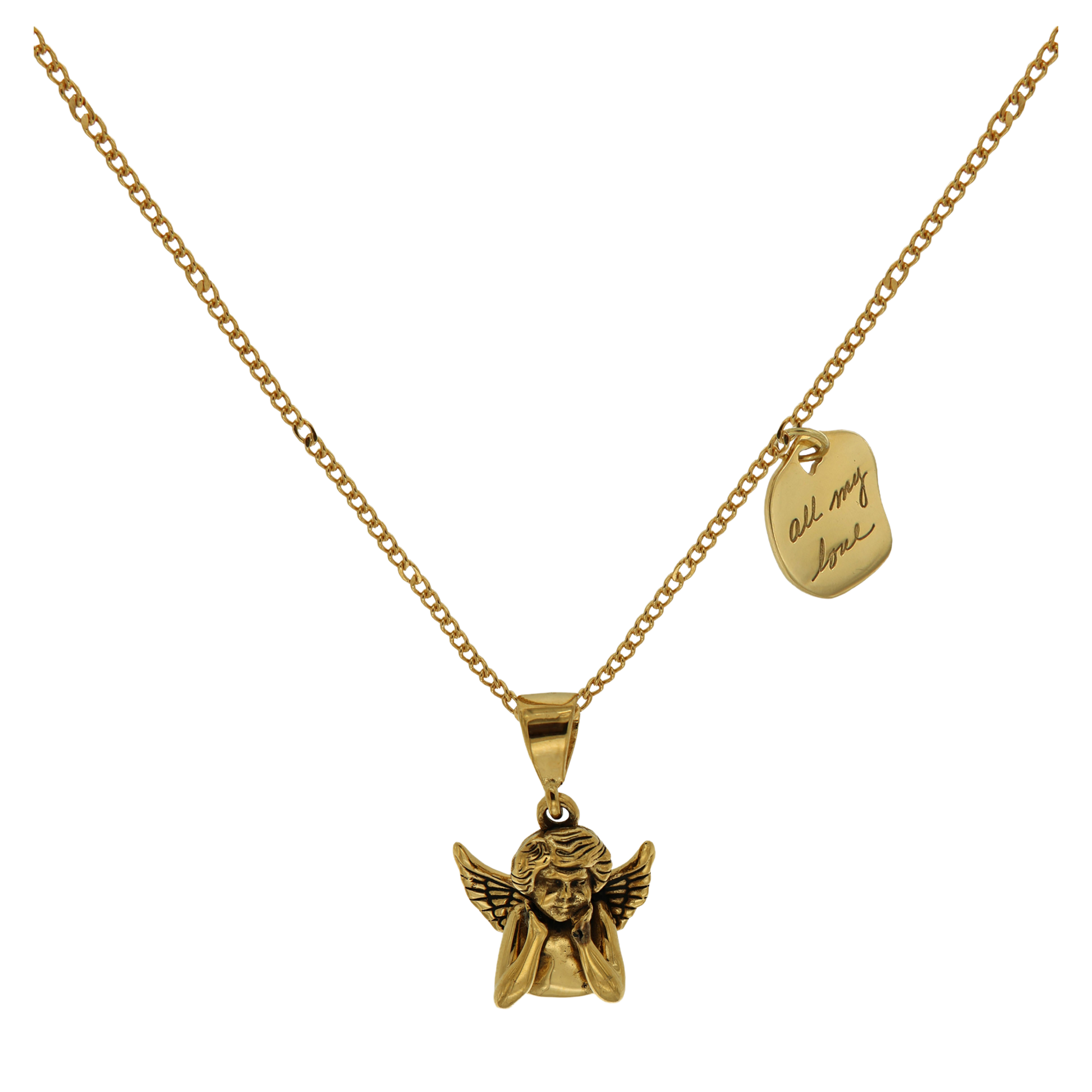 LENA ANGEL NECKLACE