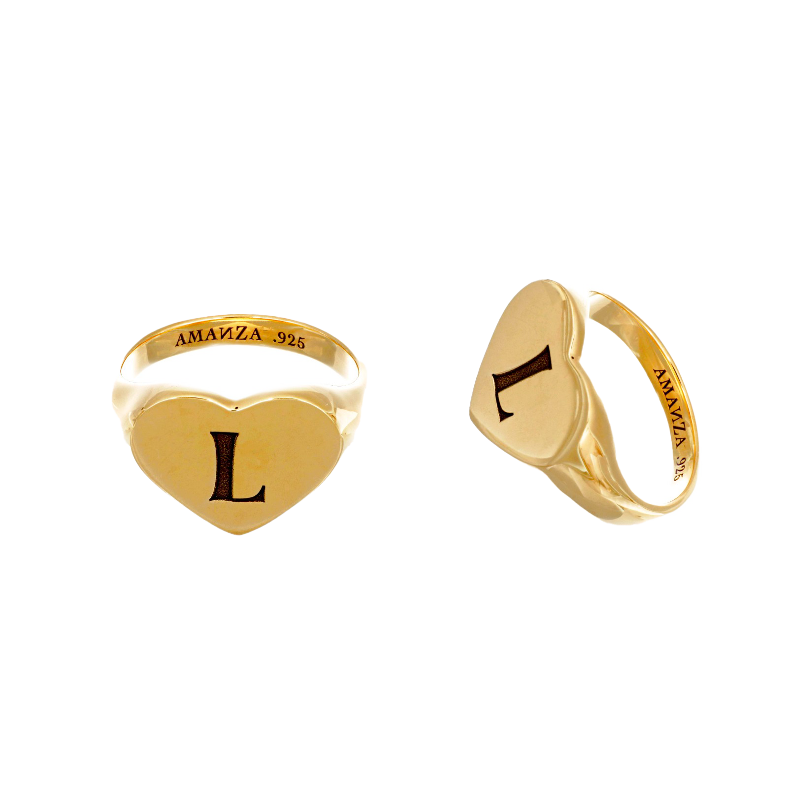 MELISSA RING - anillo de plata .925 con baño de oro 14K artesanal