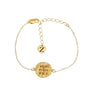 VENI VIDI VICI BRACELET - pulsera de plata .925 con baño de oro 14K artesanal