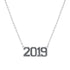 Collar Año 2019 Estilo Colegial – Plata .925 - joyería AMANZA