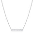 Collar Fecha en Números Romanos – Plata .925 - joyería AMANZA