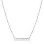 Collar Fecha en Números Romanos – Plata .925 - joyería AMANZA