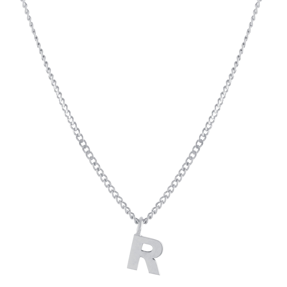 Collar Inicial R – Plata .925 - joyería AMANZA