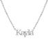 Collar Kayla Nombre Serif – Plata .925 - joyería AMANZA