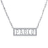 Collar Pablo Placa Calada Gótica – Plata .925 - joyería AMANZA