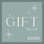 AMANZA GIFT CARD