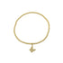 Pulsera Mariposa de Bolitas – Baño de Oro 14K - joyería AMANZA