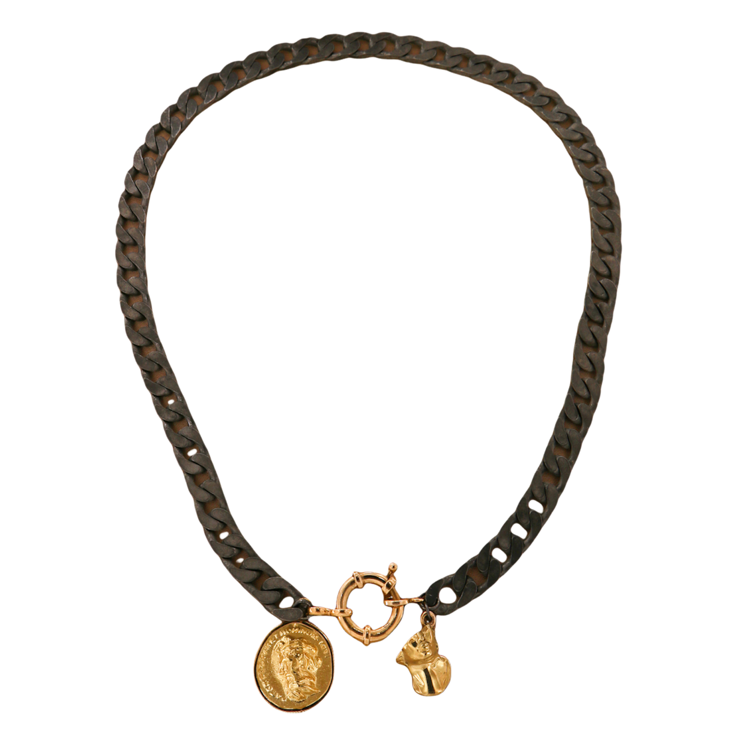 SABELL JUPITER CHAIN - collar artesanal en plata .925, hecho en Taxco México