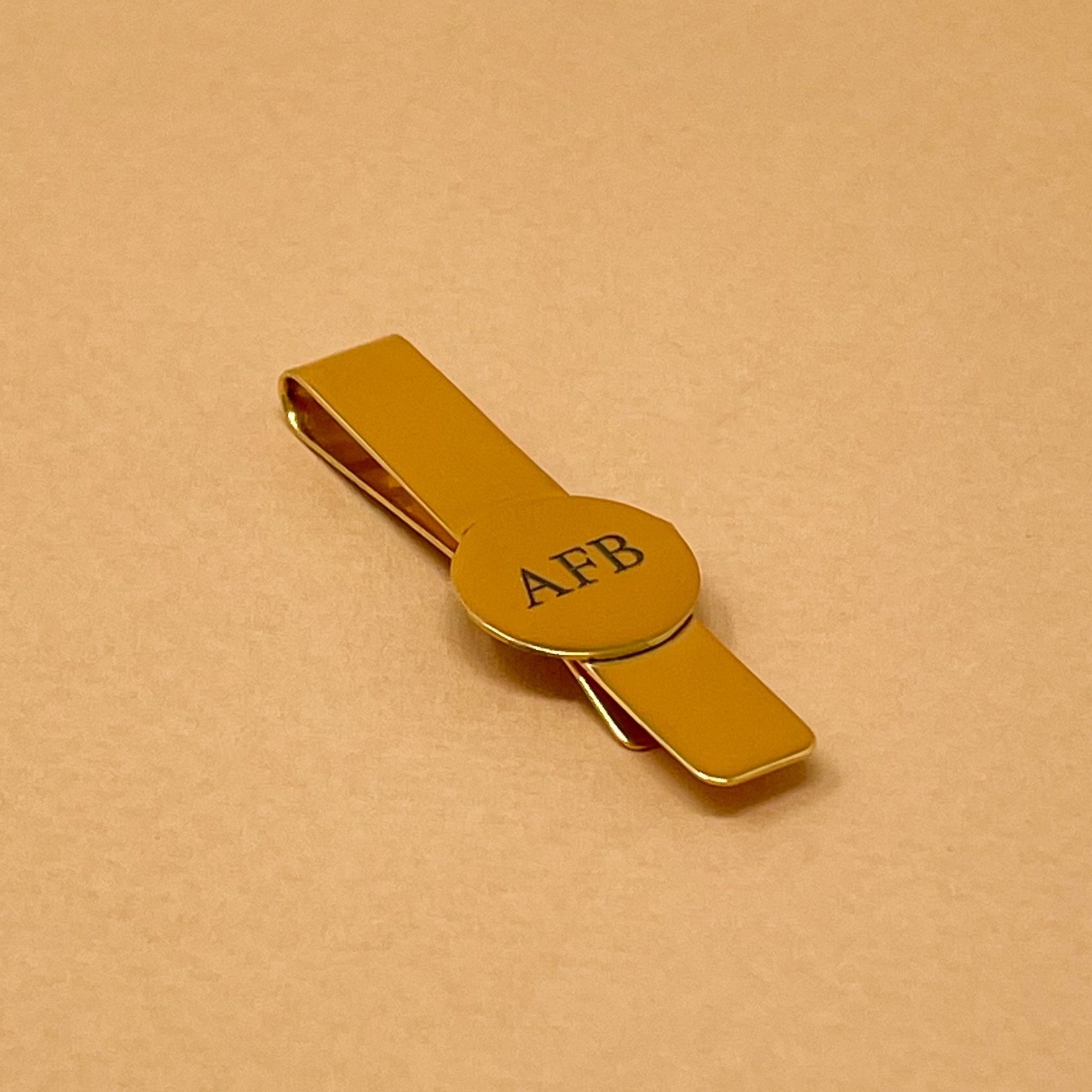 AMANZA MONEYCLIP - joya minimalista de plata .925 y baño de oro, Taxco Guerrero