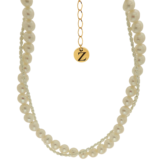 Honey Pearl Necklace