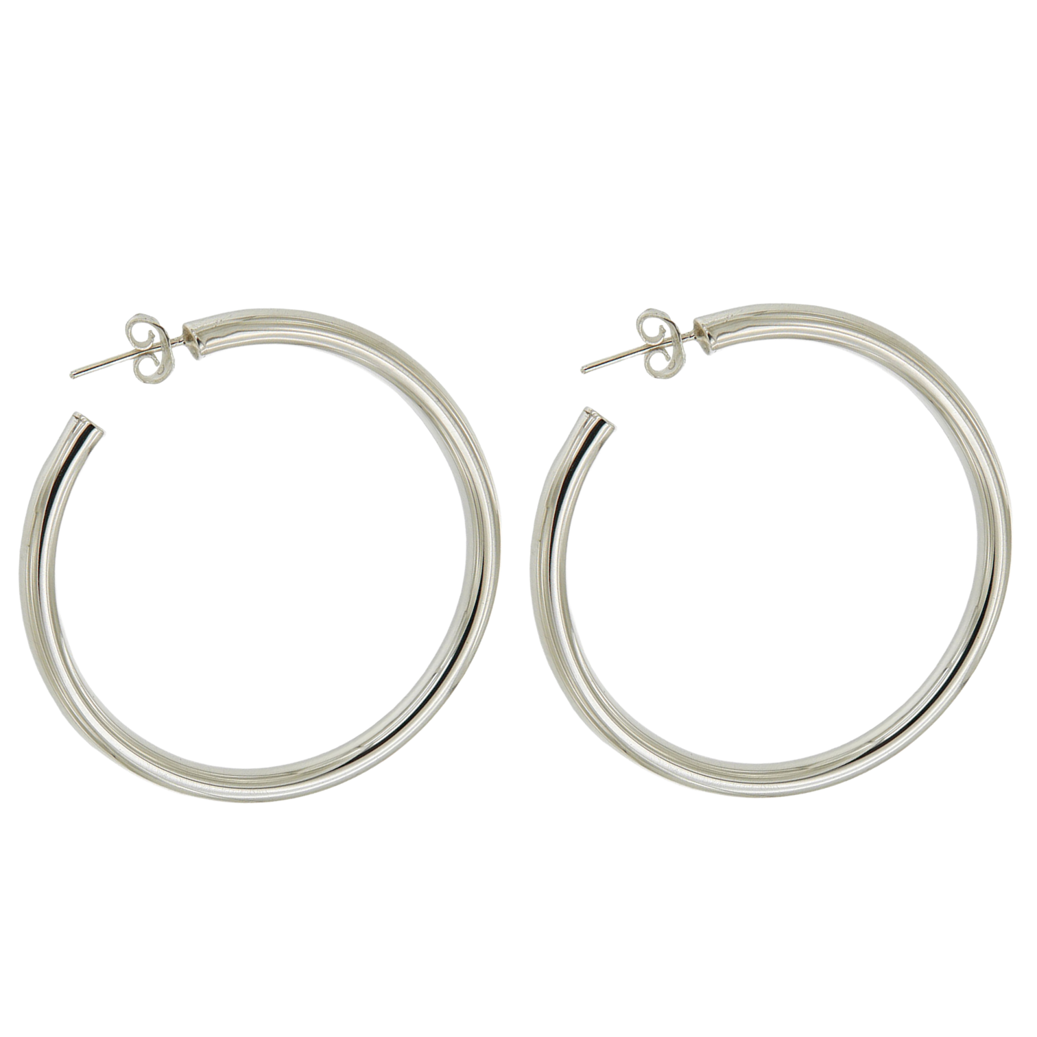 ANNE BOLD HOOPS - joya personalizable en plata .925, joyería artesanal mexicana