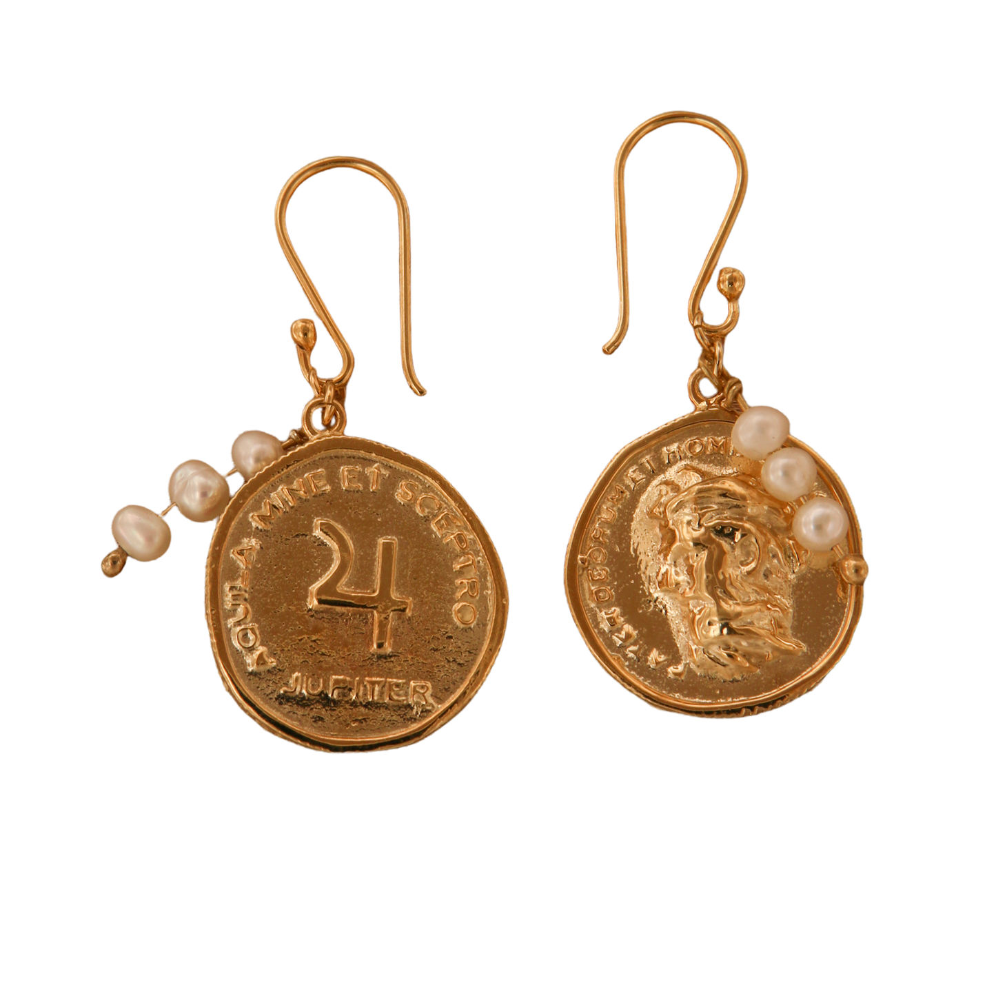 SEGOVIA JUPITER PEARL EARRINGS