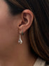 WESLEY LIGHT EARRINGS - anillo artesanal en plata .925, hecho en Taxco México